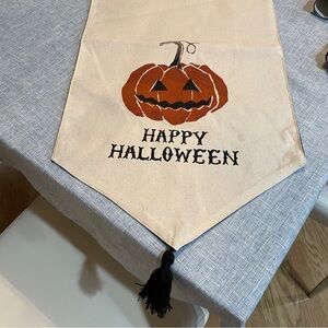 Halloween table runner